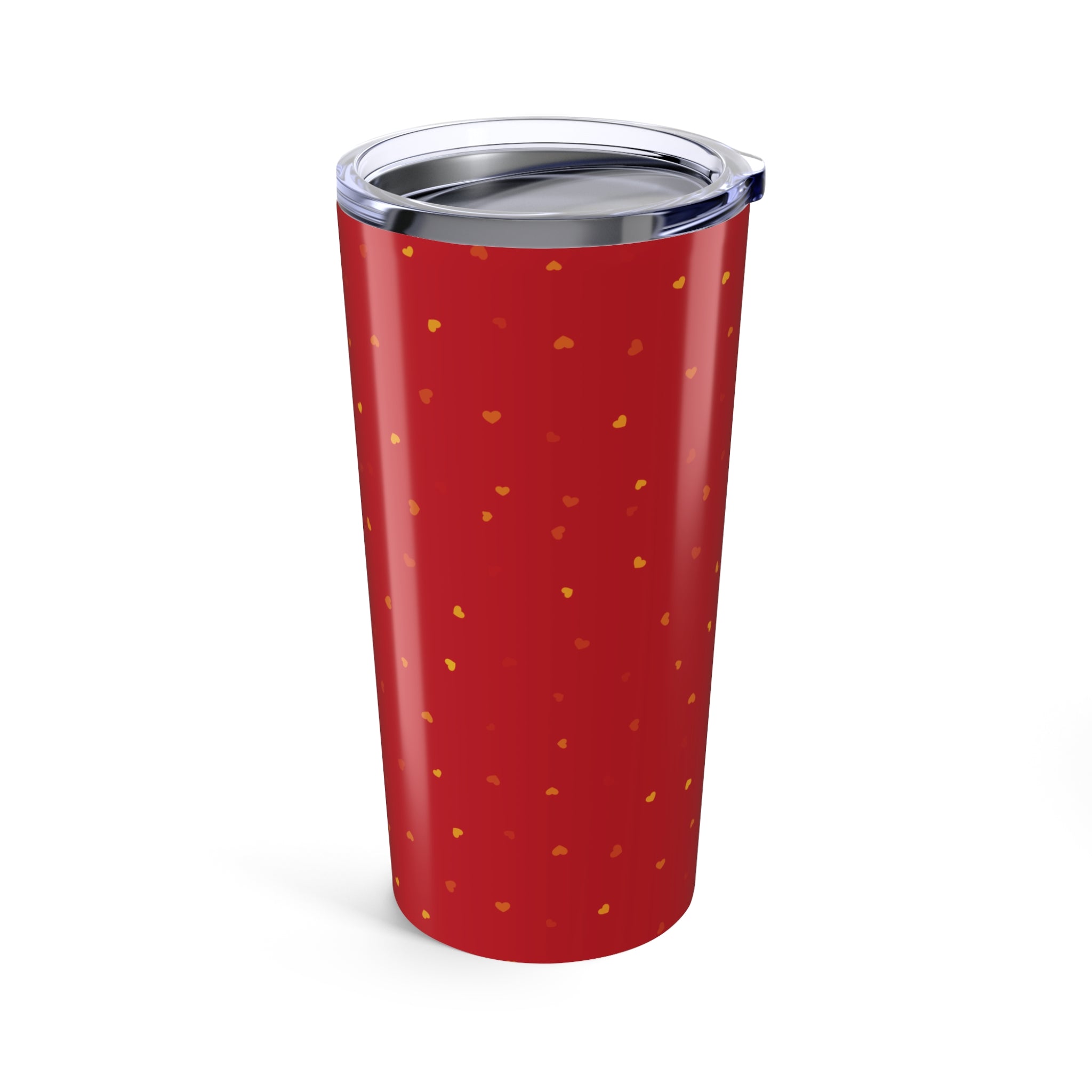 Floral Stainless Steel Tumbler 20oz, Birthday Gifts, Gift for Her, Red Color Drinkware