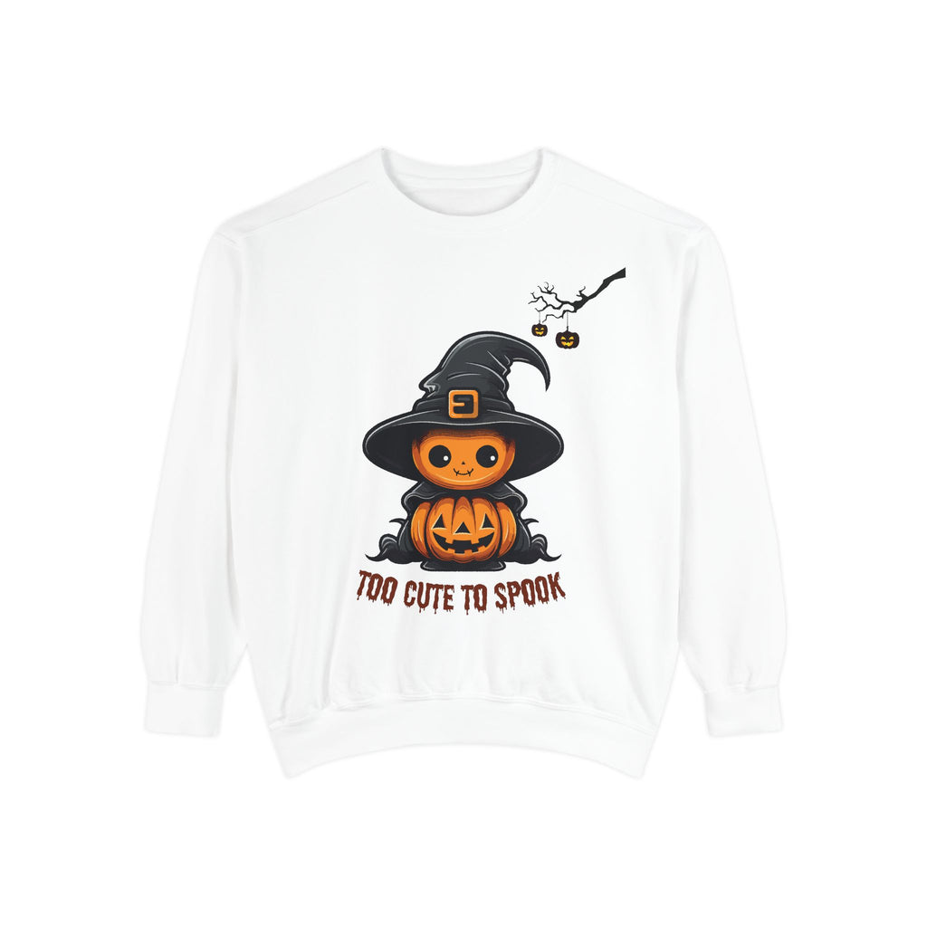 Too Cute To Spook - Mens Sweatshirt, Halloween Sweatshirts