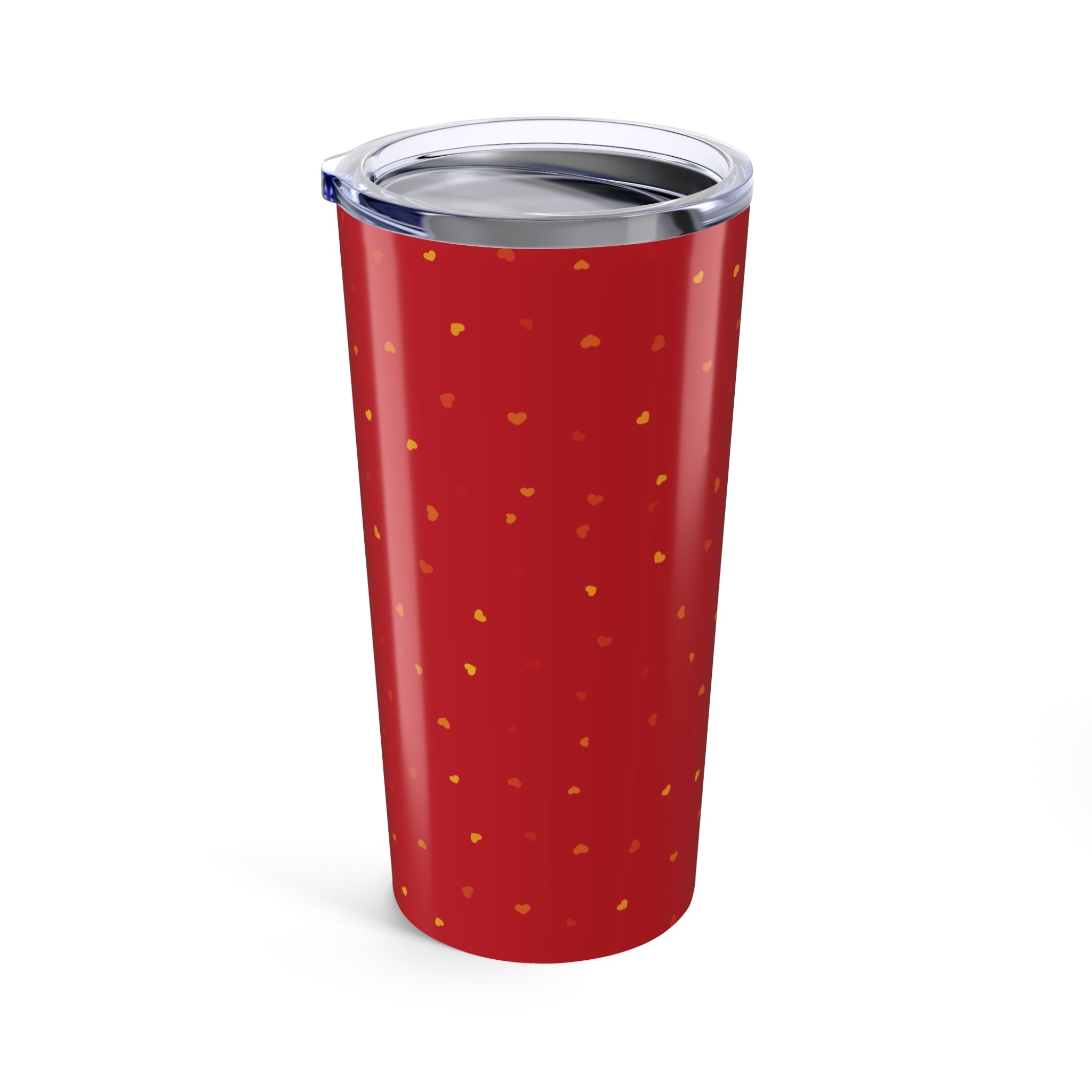 Floral Stainless Steel Tumbler 20oz, Birthday Gifts, Gift for Her, Red Color Drinkware