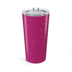 Floral Stainless Steel Tumbler 20oz, Birthday Gifts, Gift for Her, Pink Color Drinkware
