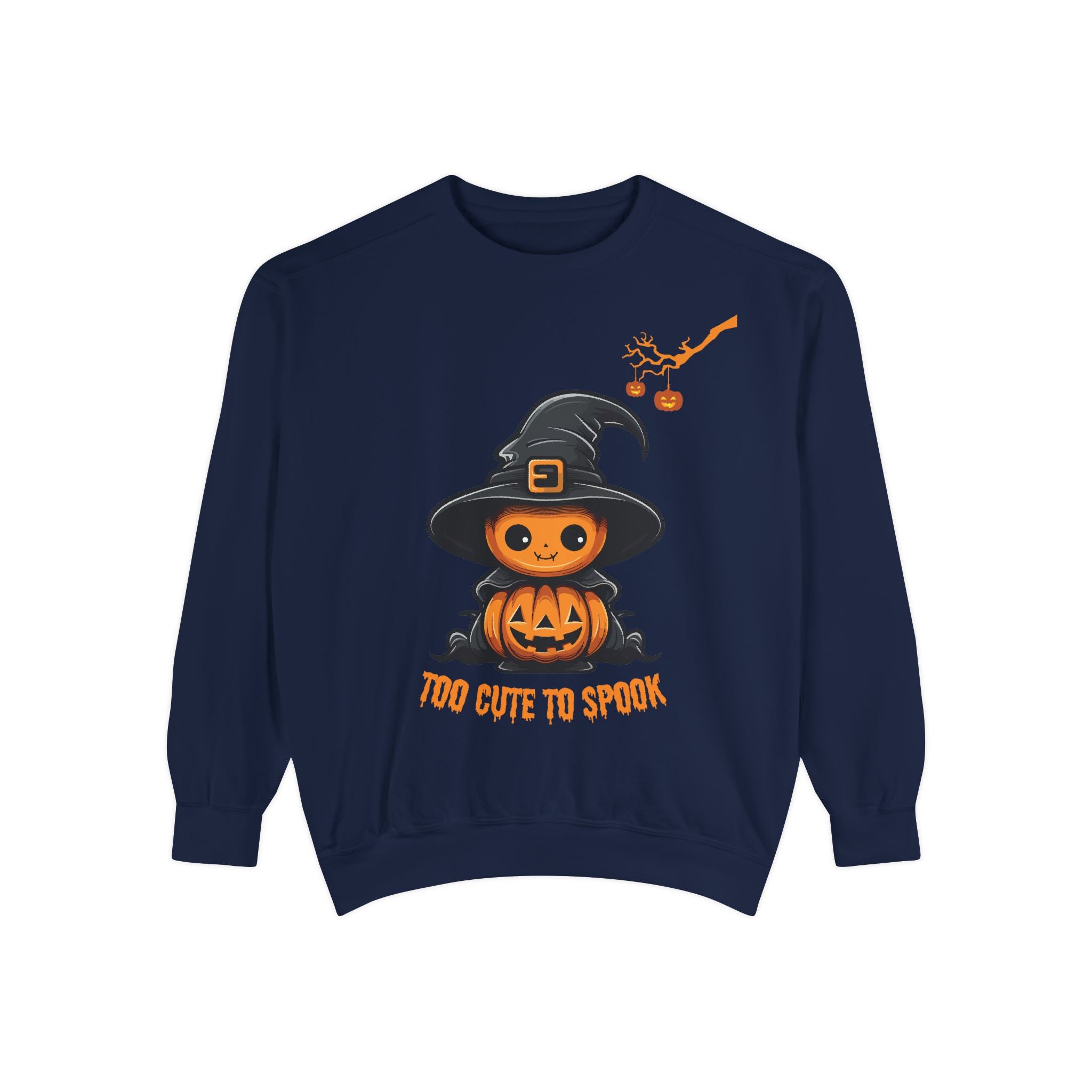 Too Cute To Spook - Mens Sweatshirt, Halloween Sweatshirts
