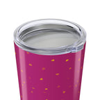 Floral Stainless Steel Tumbler 20oz, Birthday Gifts, Gift for Her, Pink Color Drinkware
