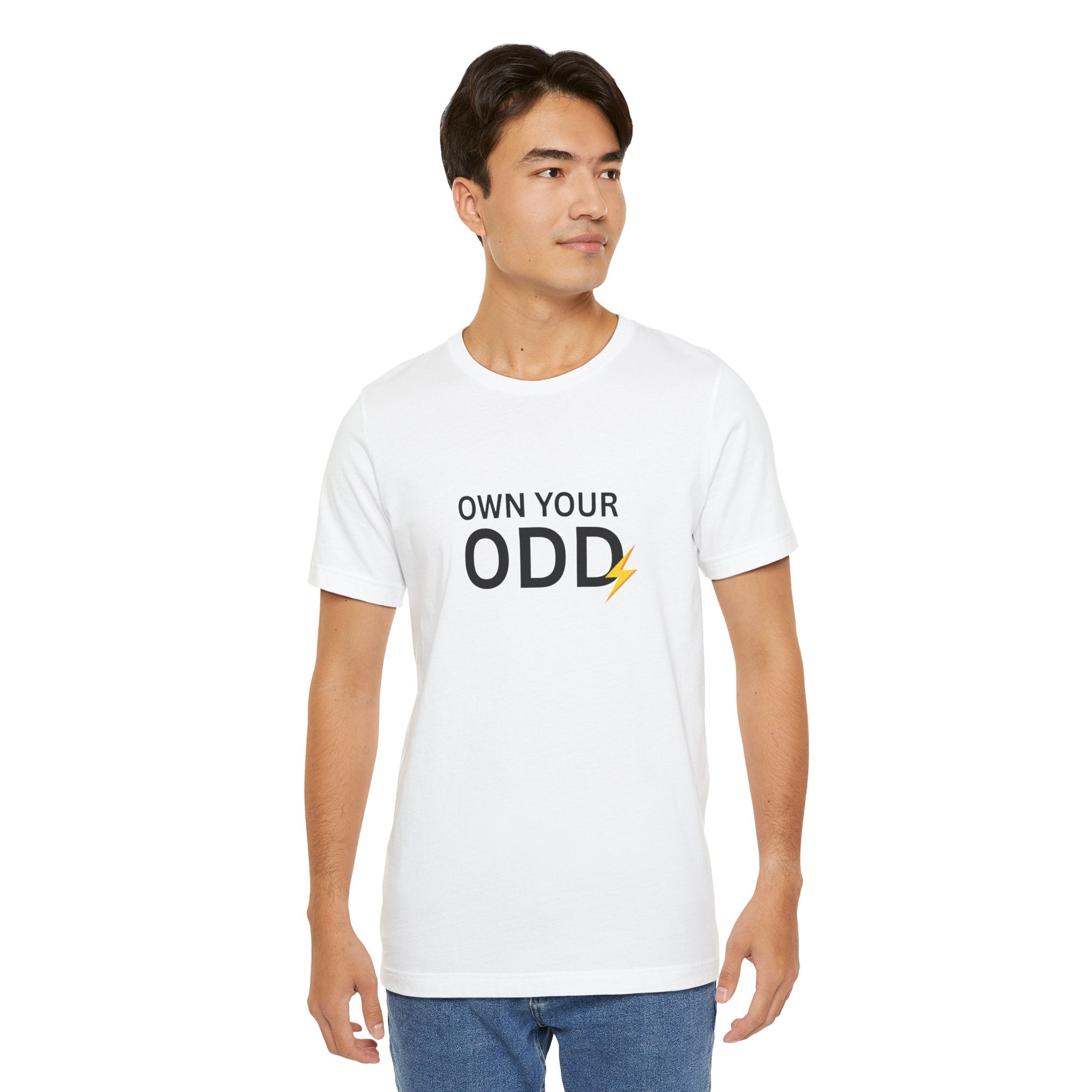 Own Your Odd – Premium Men's Jersey Short Sleeve Tee