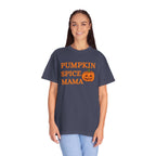 Pumpkin Spice Mama Fall Comfort Colors 1717 Graphic Tee – Cozy Autumn Shirt for Women