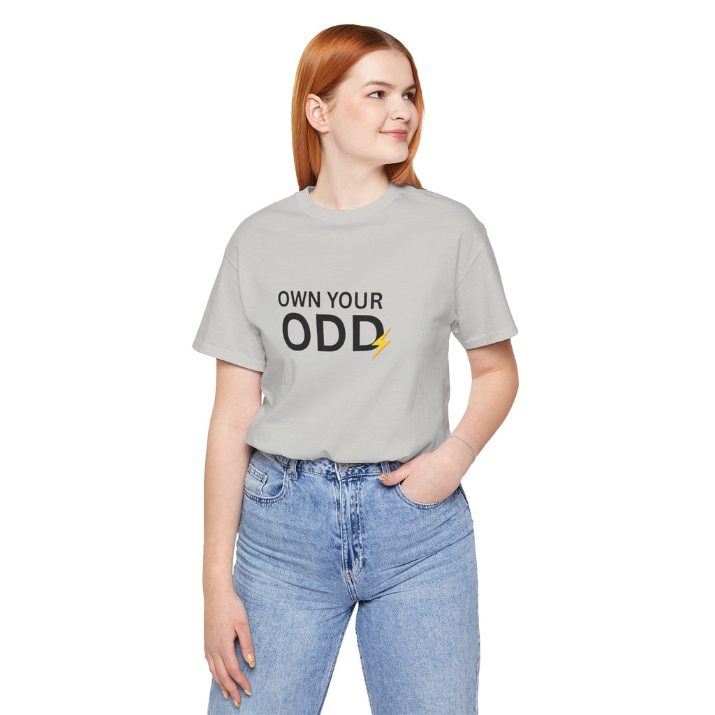 Own Your Odd – Premium Women's Jersey Short Sleeve Tee