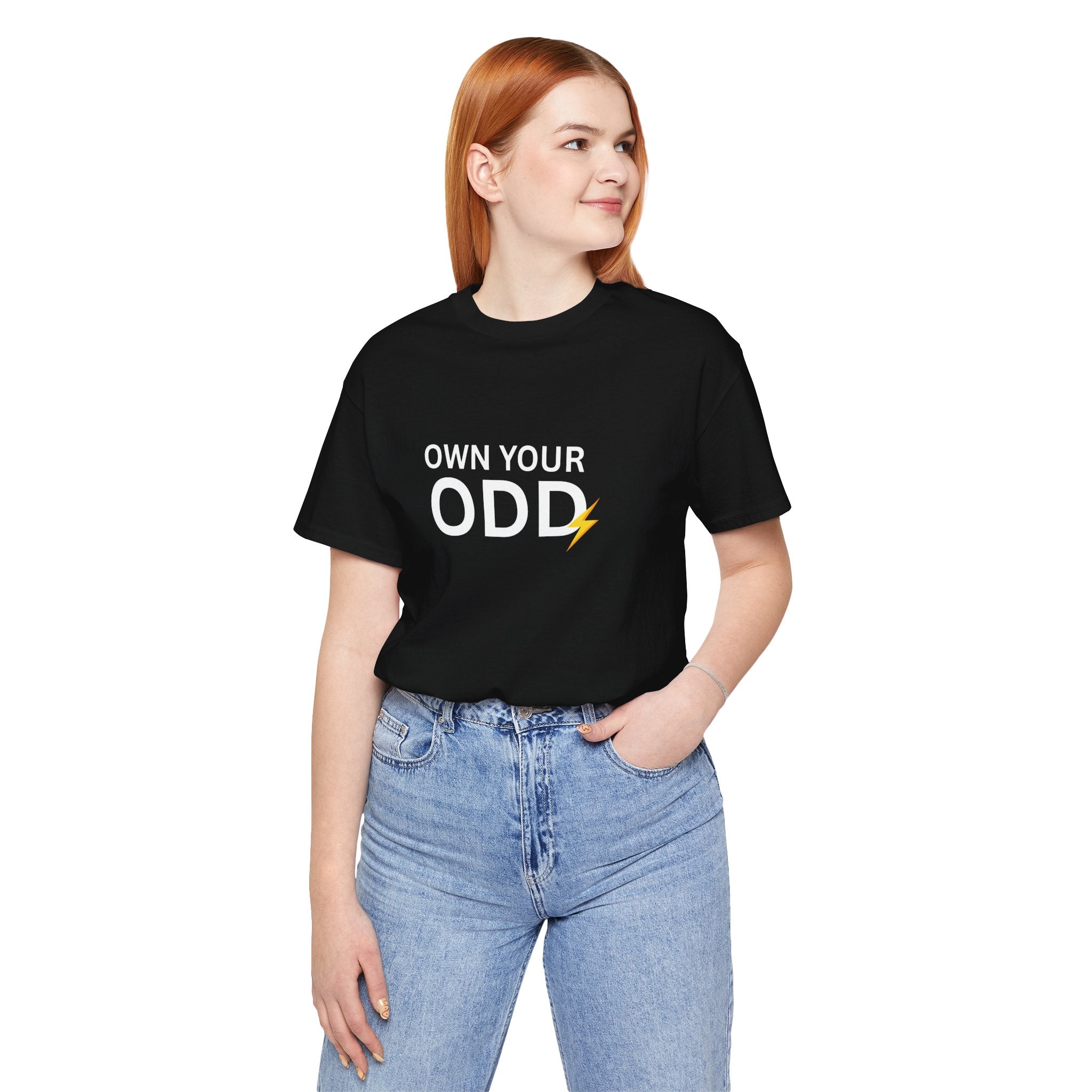 Own Your Odd – Premium Women's Jersey Short Sleeve Tee