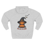 Too Cute To Spook - Three-Panel Fleece Hoodie, Premium Women's Hoodie