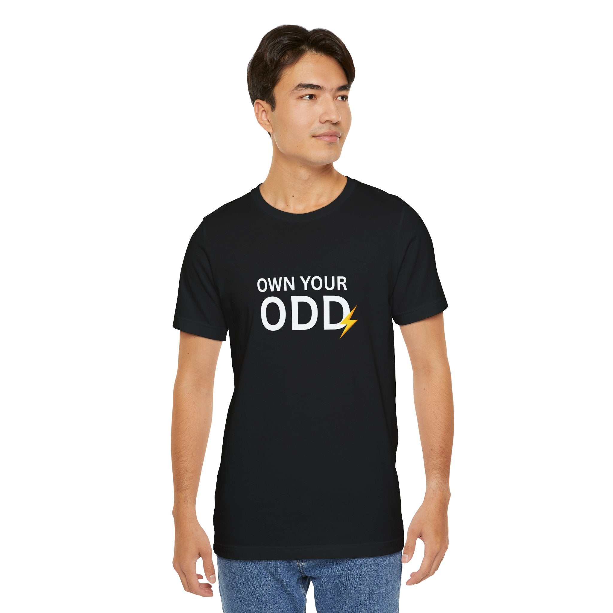 Own Your Odd – Premium Men's Jersey Short Sleeve Tee