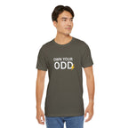 Own Your Odd – Premium Men's Jersey Short Sleeve Tee