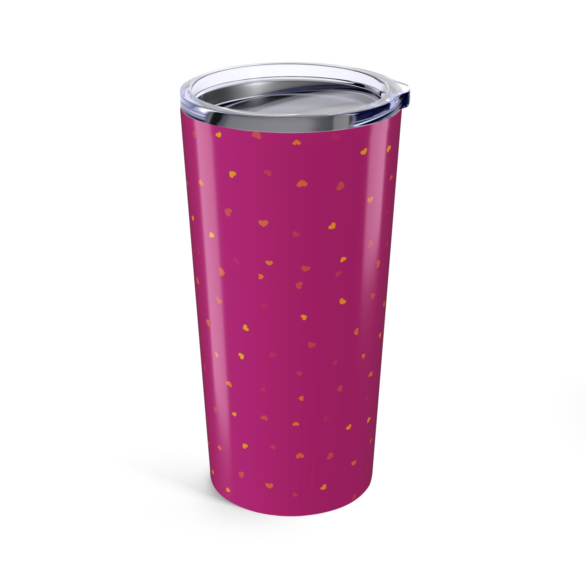 Floral Stainless Steel Tumbler 20oz, Birthday Gifts, Gift for Her, Pink Color Drinkware