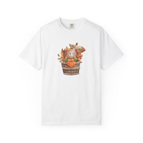 Be Kind Autumn Bear Comfort Colors Shirt | Fall Graphic Tee | Cozy Vintage Aesthetic Men's T-Shirt