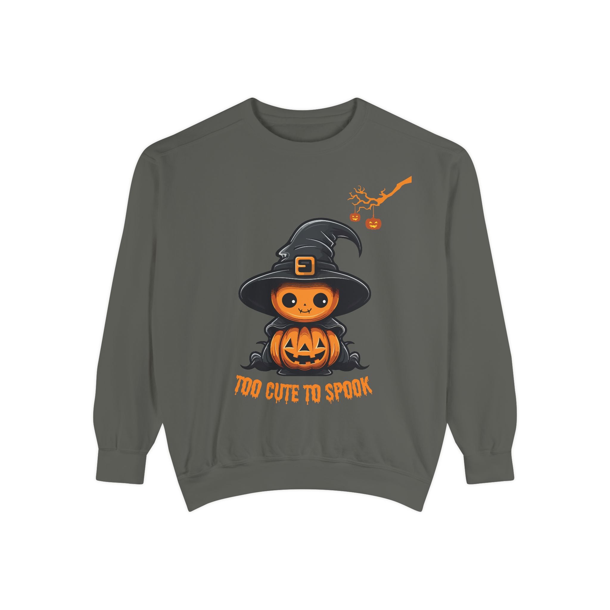 Too Cute To Spook - Mens Sweatshirt, Halloween Sweatshirts