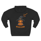 Too Cute To Spook - Three-Panel Fleece Hoodie, Premium Women's Hoodie