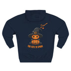 Too Cute To Spook - Three-Panel Fleece Hoodie, Premium Women's Hoodie