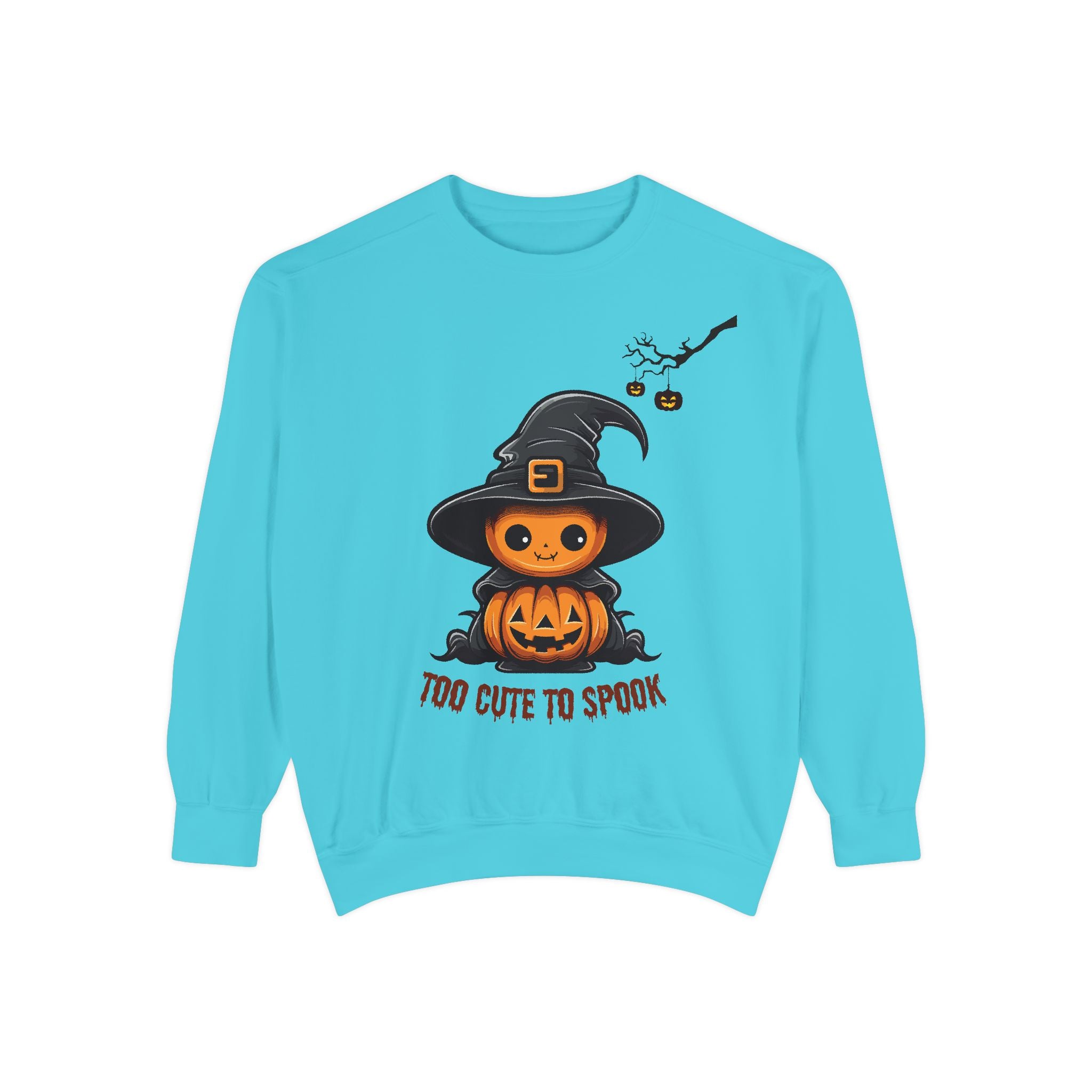 Too Cute To Spook - Mens Sweatshirt, Halloween Sweatshirts