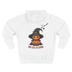 Too Cute To Spook - Three-Panel Fleece Hoodie, Premium Women's Hoodie
