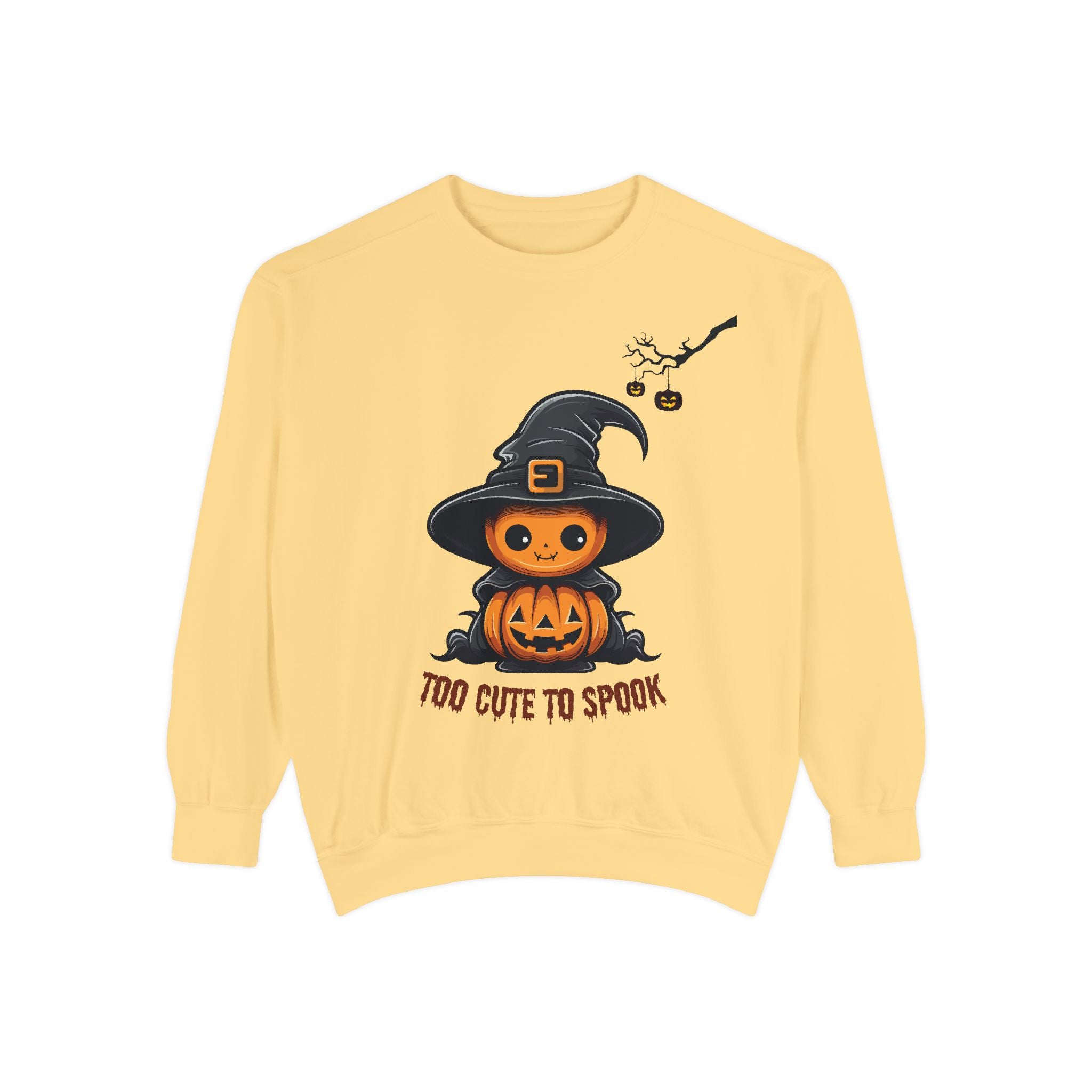 Too Cute To Spook - Mens Sweatshirt, Halloween Sweatshirts