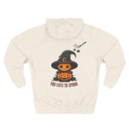 Too Cute To Spook - Three-Panel Fleece Hoodie, Premium Women's Hoodie