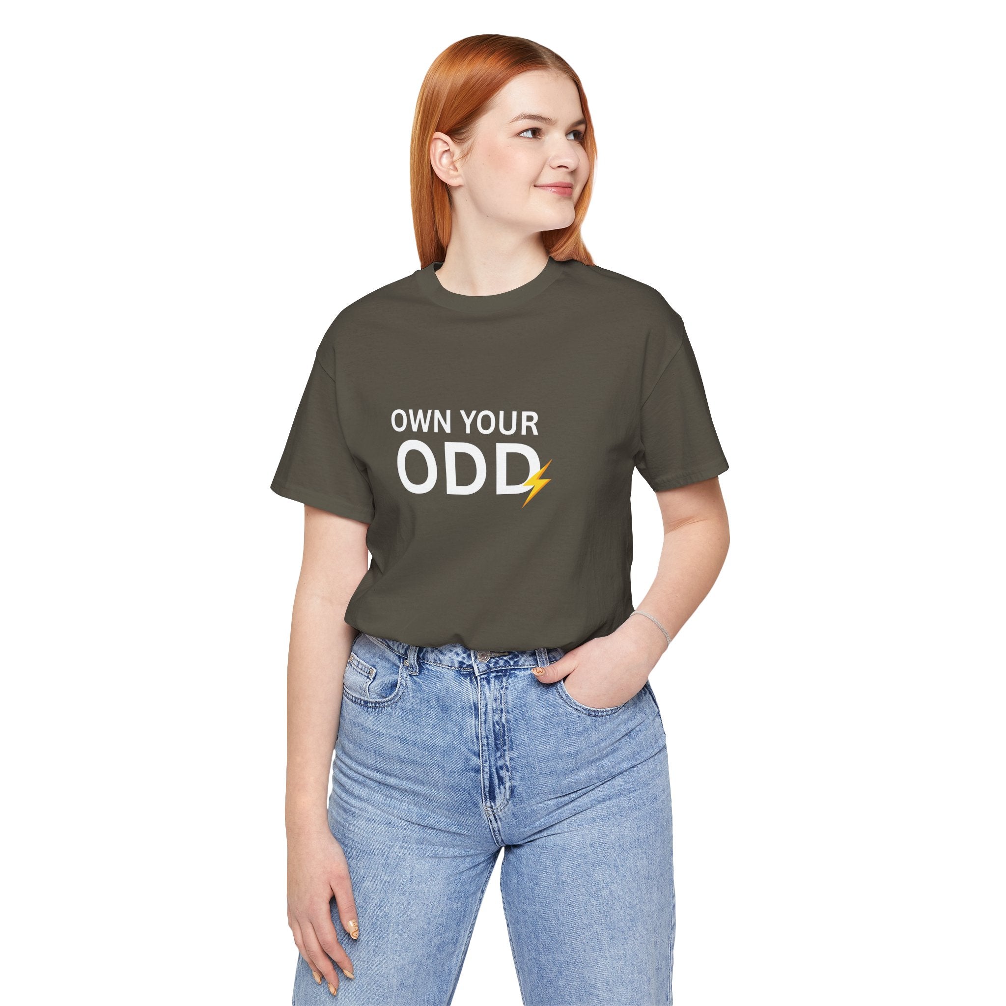 Own Your Odd – Premium Women's Jersey Short Sleeve Tee