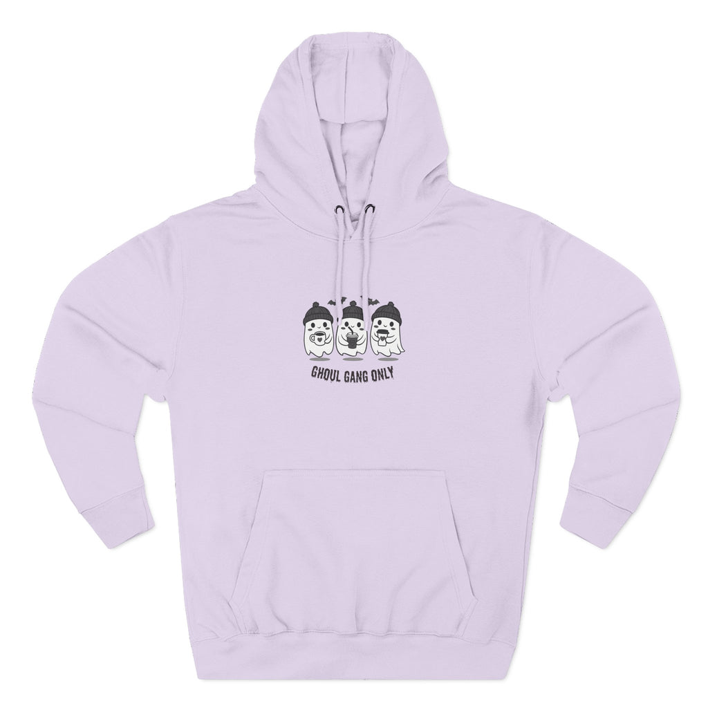 Copy of Ghoul Gang Only – Three-Panel Fleece Hoodie | Cozy Halloween Ghost Pullover, Women's Hoodie