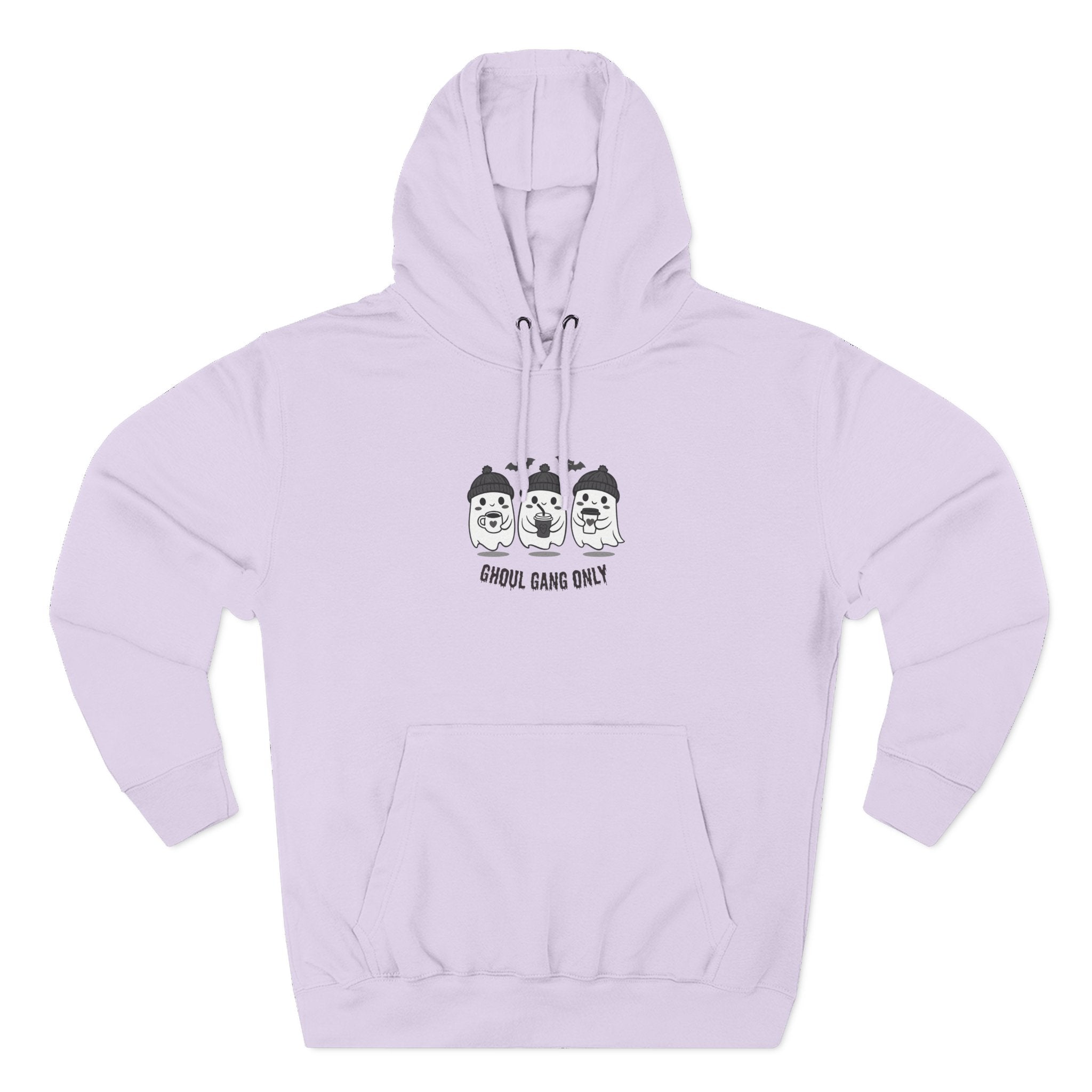 Copy of Ghoul Gang Only – Three-Panel Fleece Hoodie | Cozy Halloween Ghost Pullover, Women's Hoodie