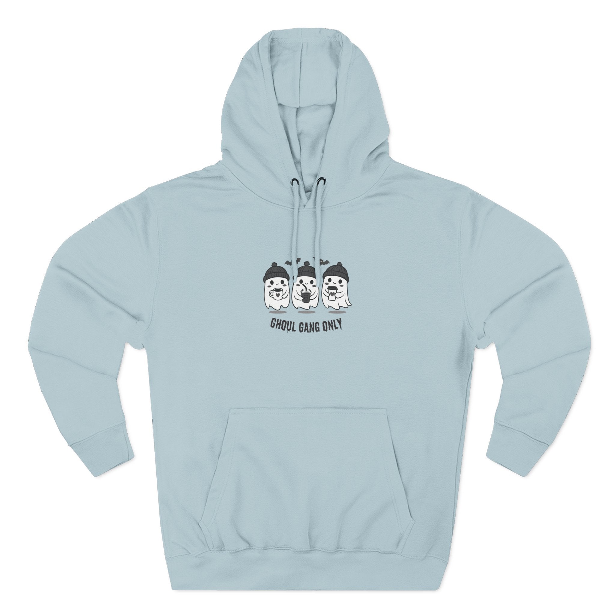 Copy of Ghoul Gang Only – Three-Panel Fleece Hoodie | Cozy Halloween Ghost Pullover, Women's Hoodie
