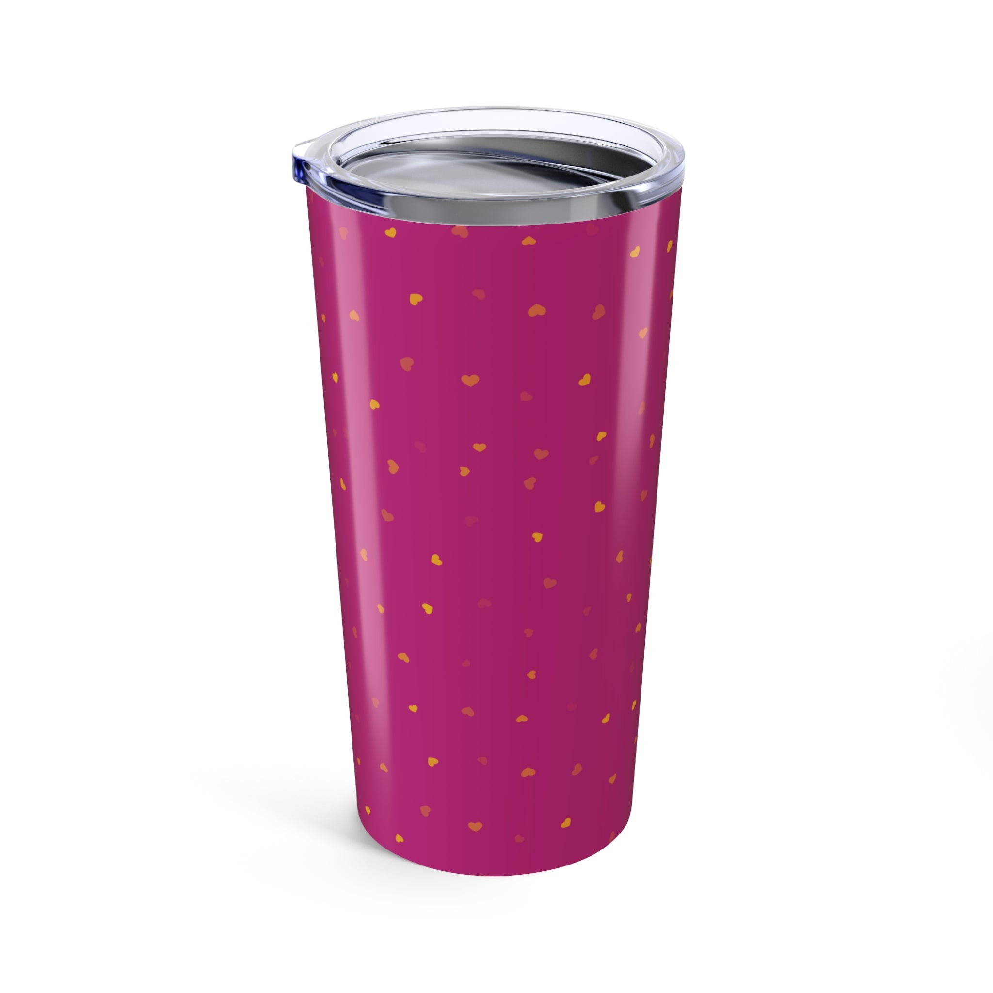 Floral Stainless Steel Tumbler 20oz, Birthday Gifts, Gift for Her, Pink Color Drinkware