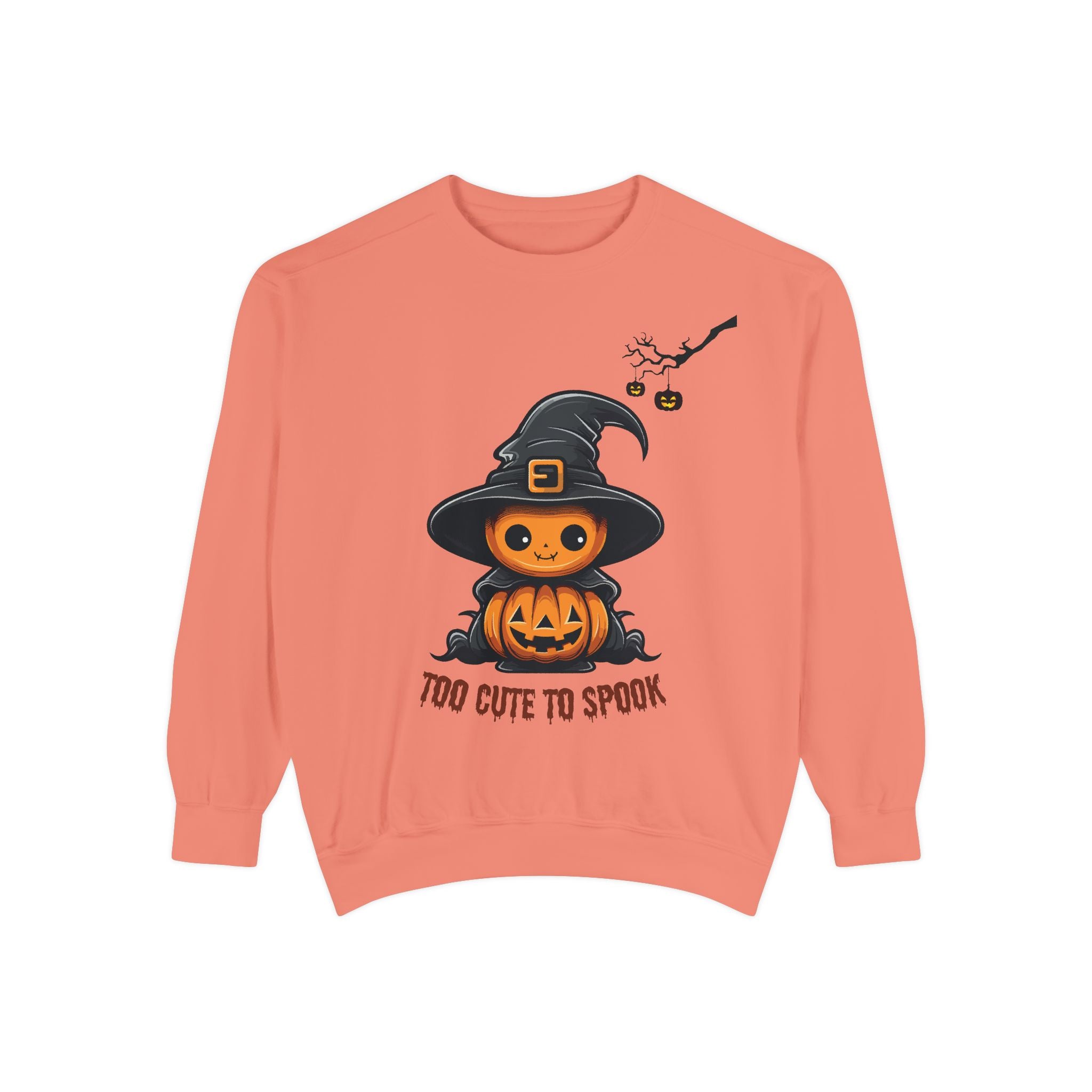 Too Cute To Spook - Mens Sweatshirt, Halloween Sweatshirts